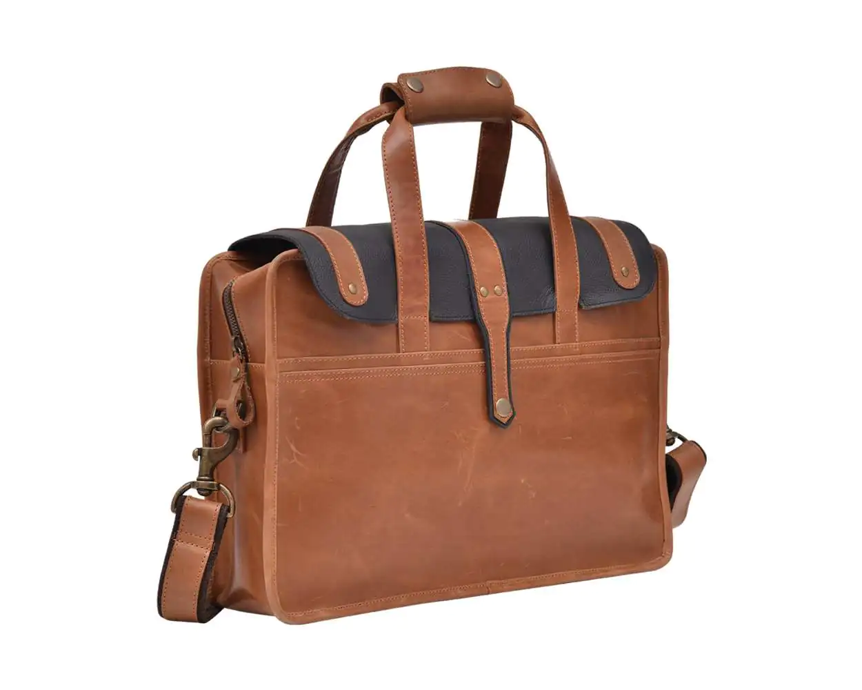 Leather laptop carry bag 2025