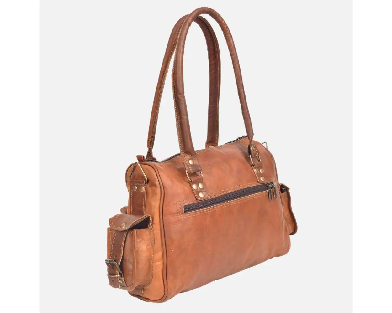 Vintage leather tote bag clearance