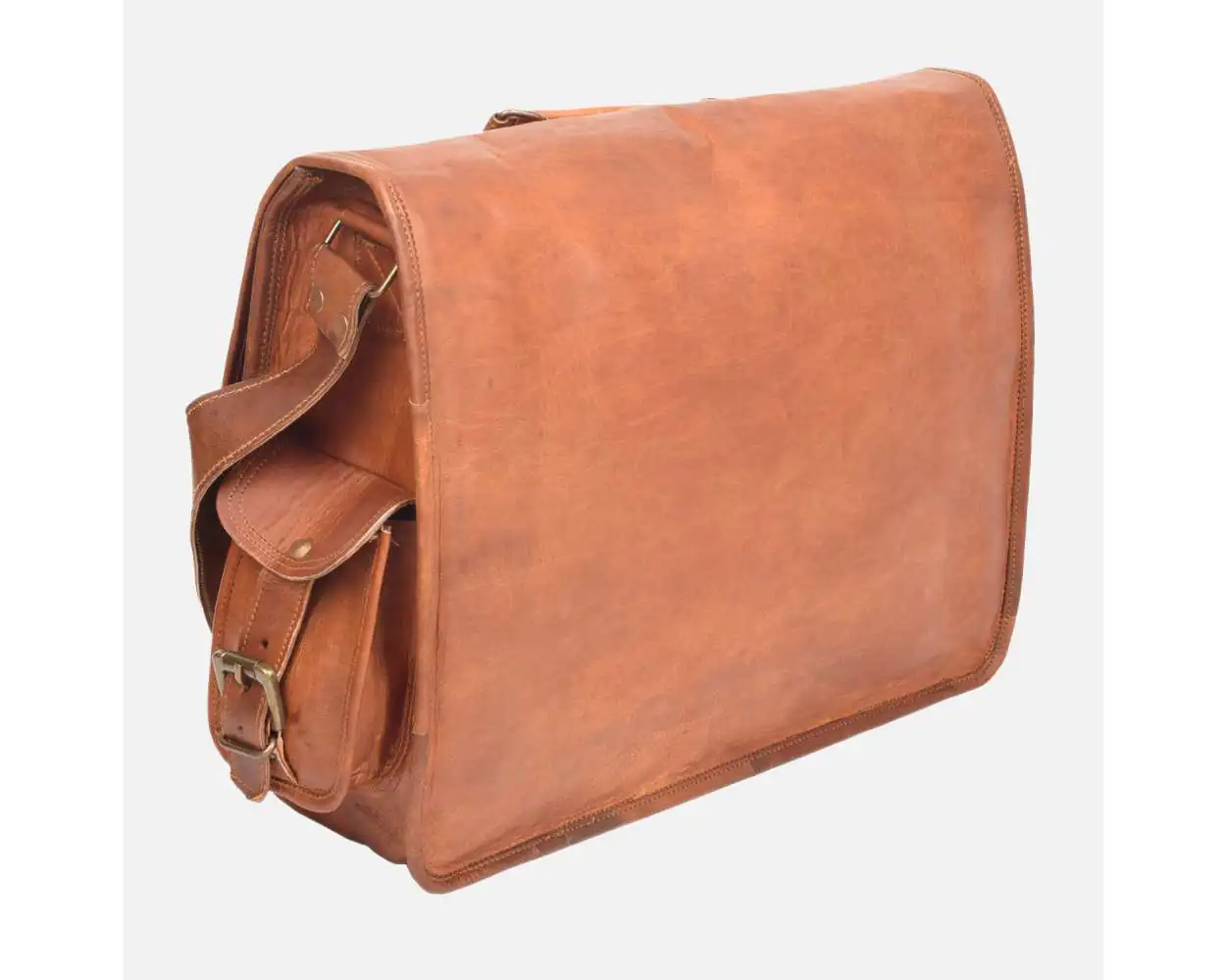 Leather Messenger Bag Laptop Bag Vintage Style High Quality Leather Bag