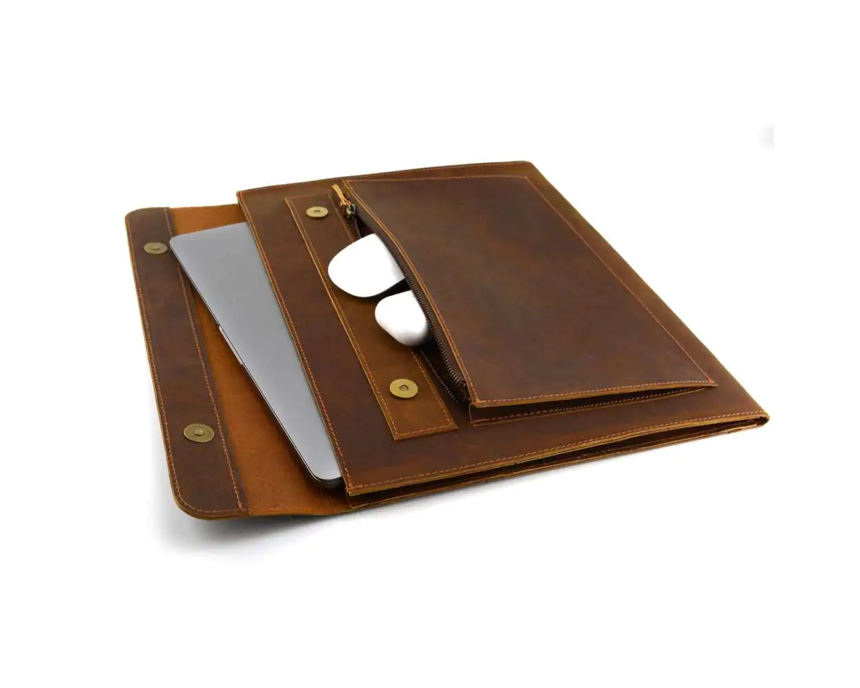 Leather Laptop Sleeve 15