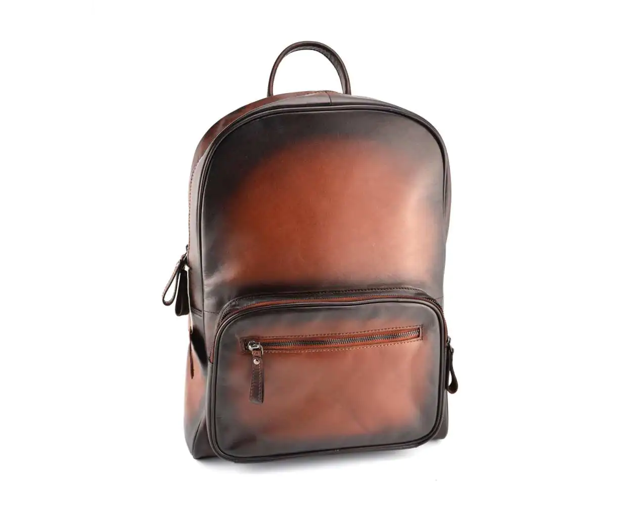 Leather rucksack backpack mens hot sale