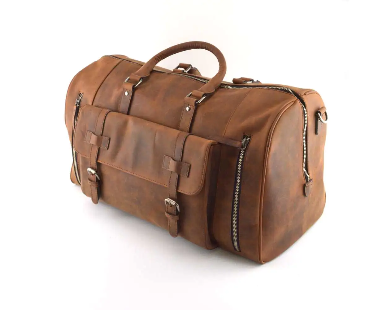 Buy leather duffle bag online